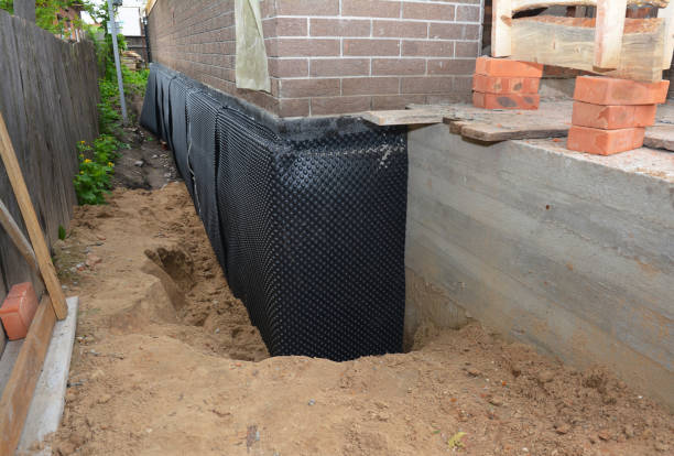 Crawl space vapor barrier installation in North Arlington, NJ